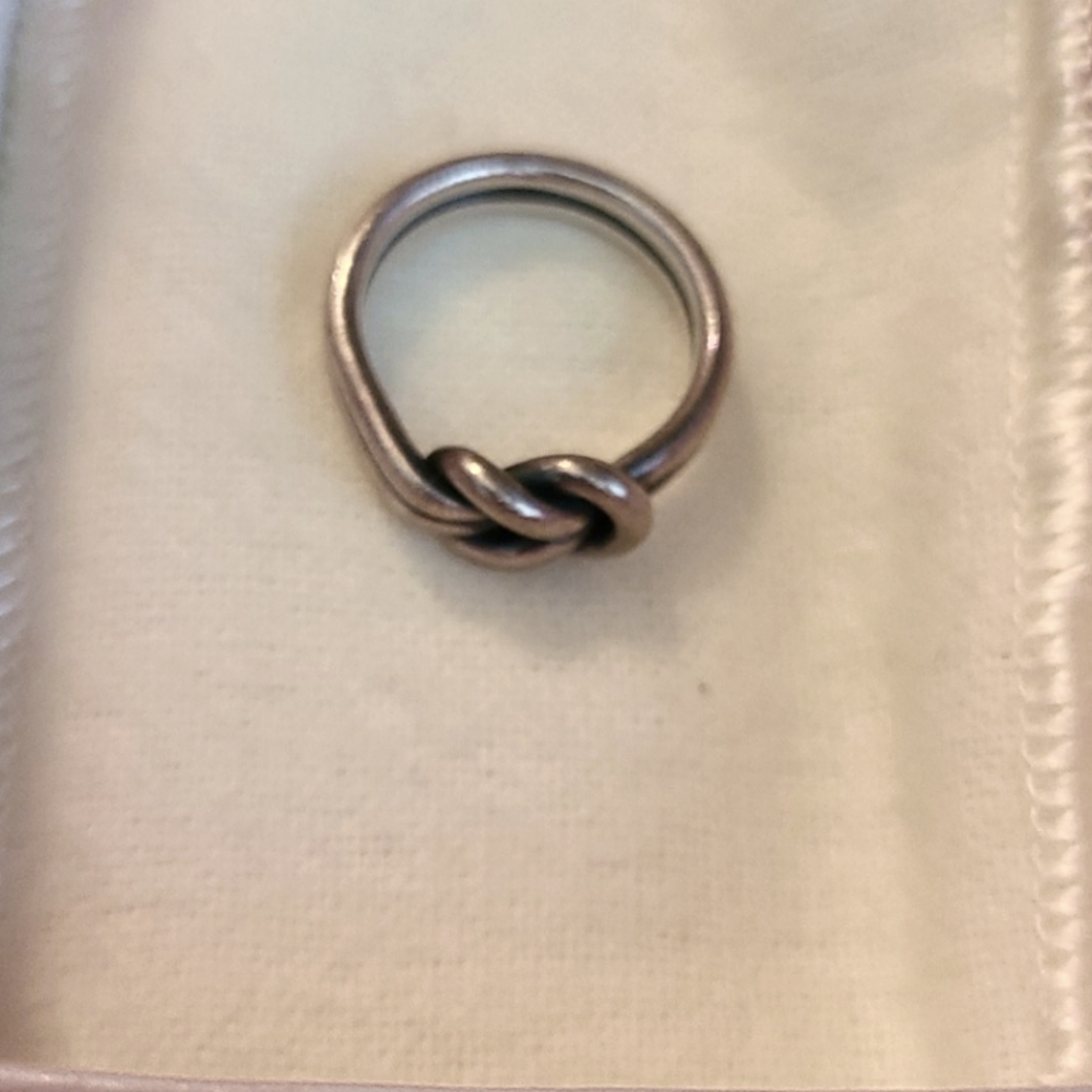 James Avery Love knot ring